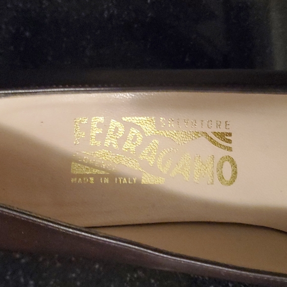 Salvatore Ferragamo brown shoes - Picture 5 of 5